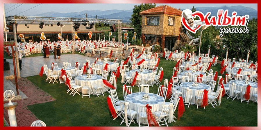 Kır Düğünü Yemeği organizasyonu